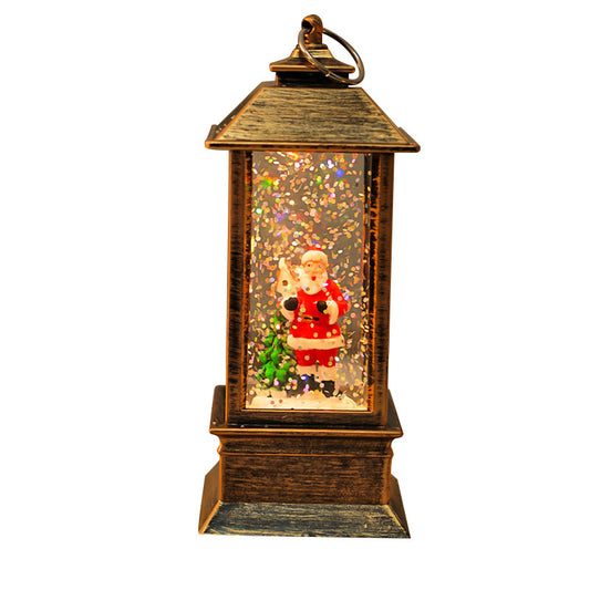 Christmas Snow Globe Lantern