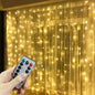 USB Curtain Fairy Lights