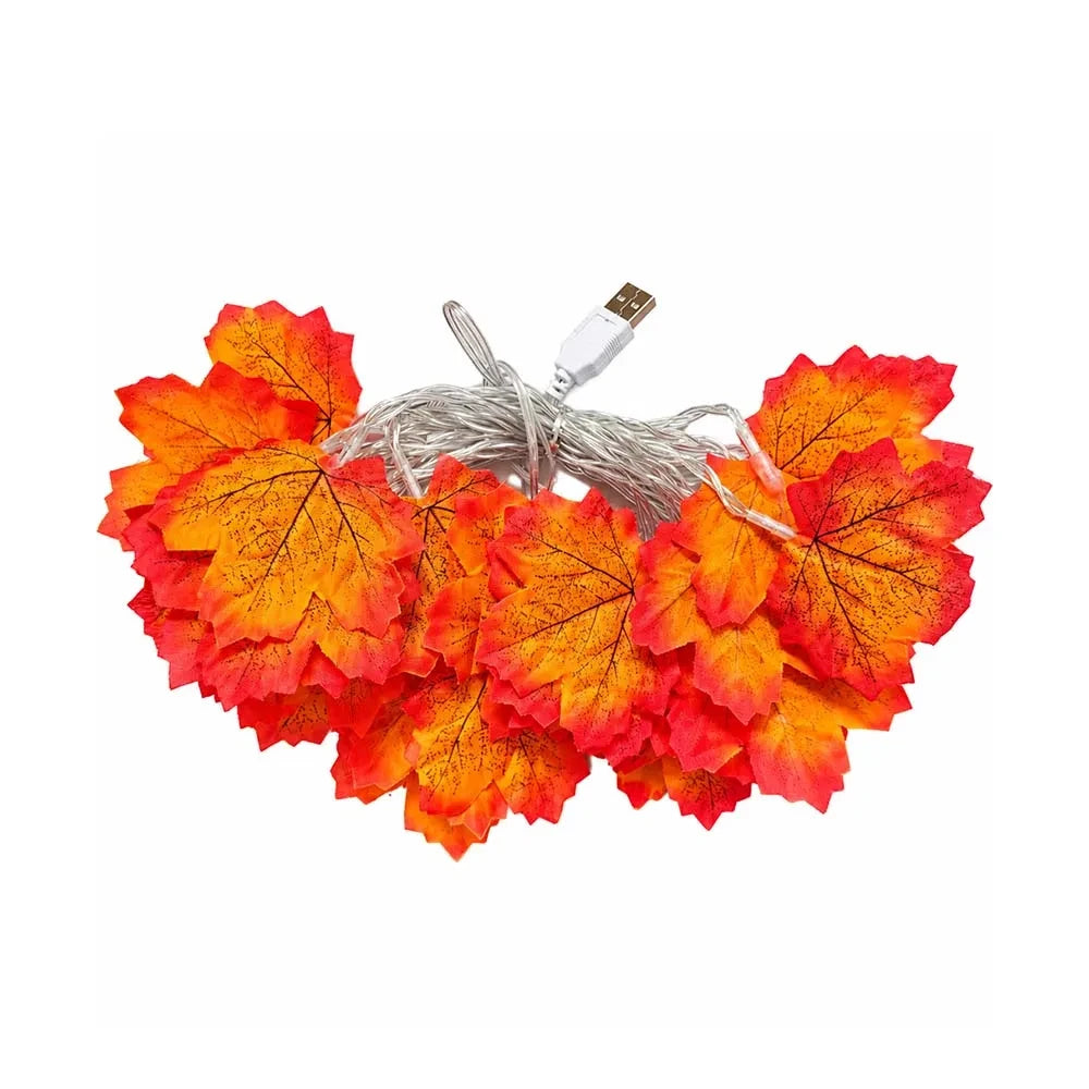 Maple Leaf String Lights