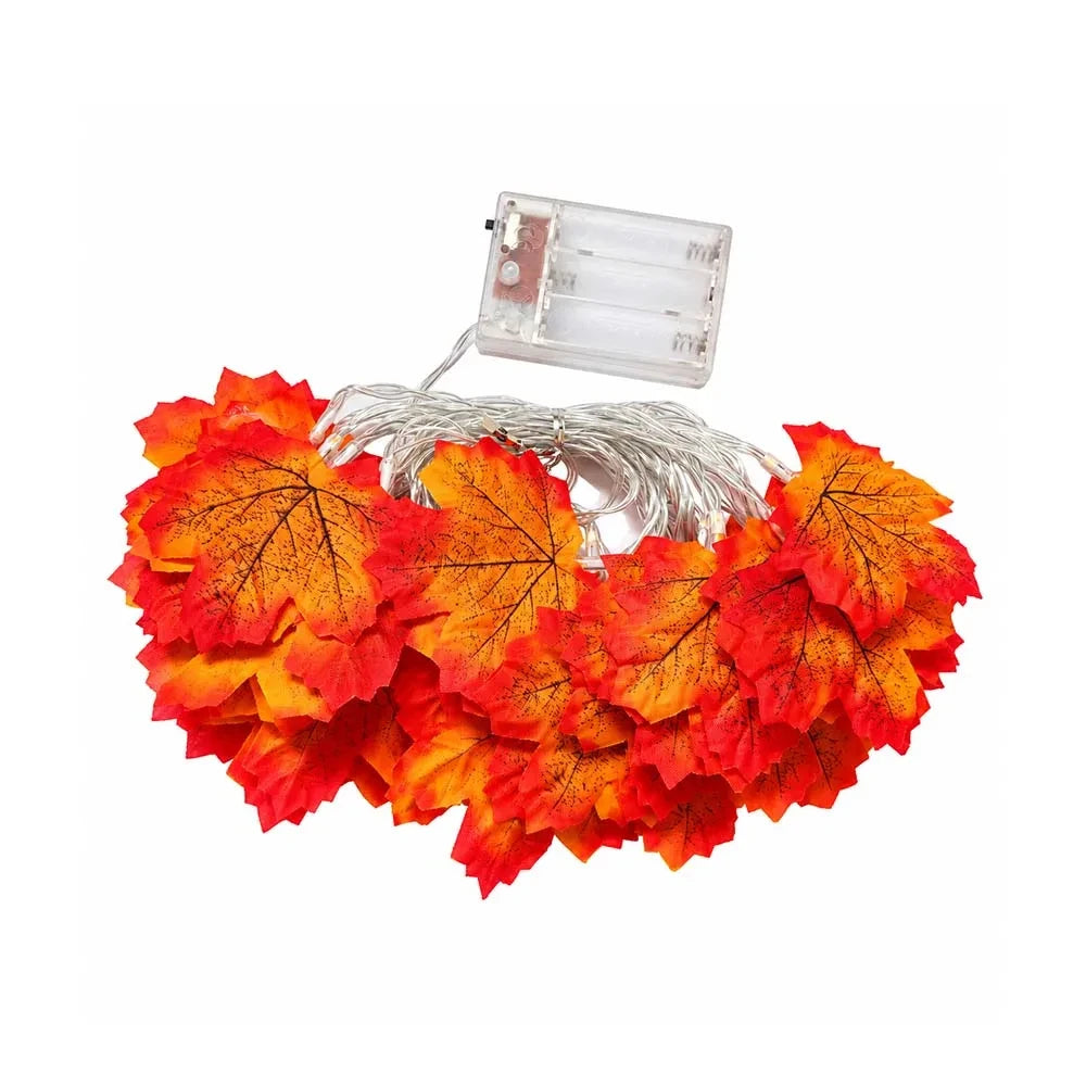 Maple Leaf String Lights