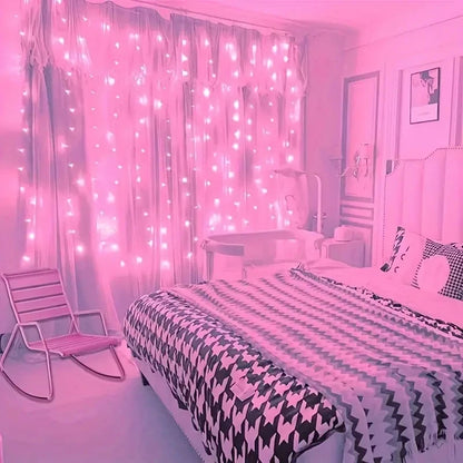 USB Curtain Fairy Lights