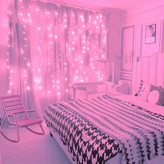 USB Curtain Fairy Lights