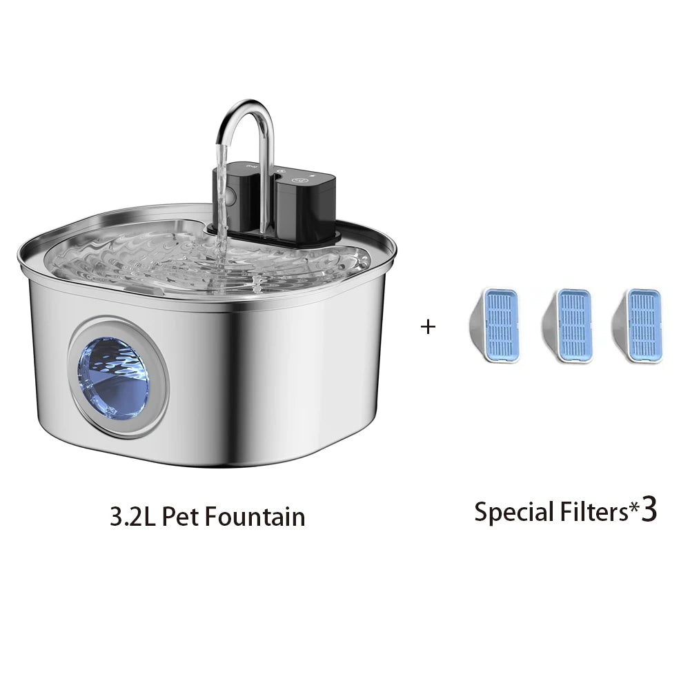 Stainless Pet Water Fountain