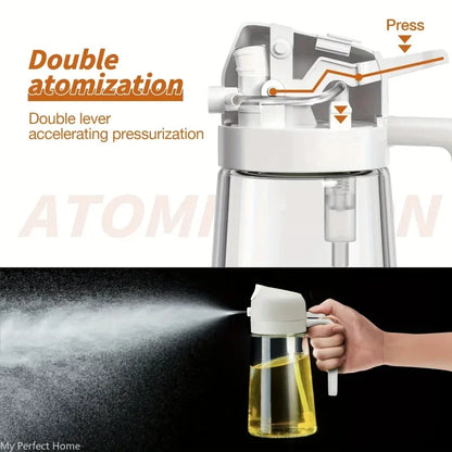 2-in-1 Oil Sprayer & Pour Bottle