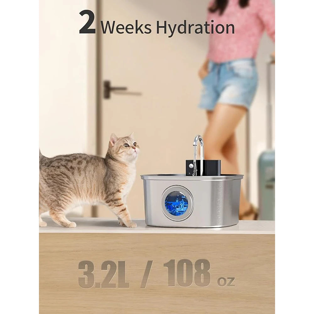 Stainless Pet Water Fountain