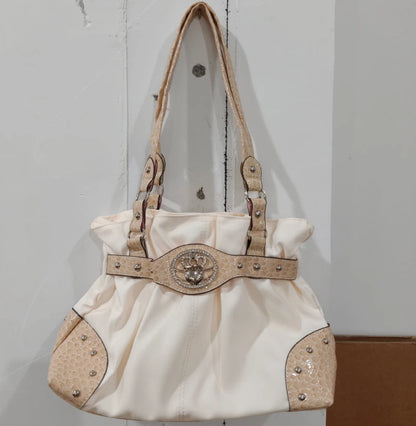 Vintage Y2K Buckle Shoulder Bag