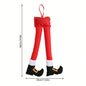 Christmas Elf Leg Car Decoration