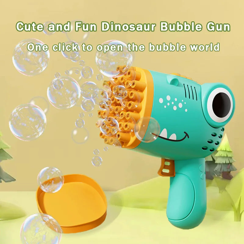 Dinosaur Bubble Gun Blaste