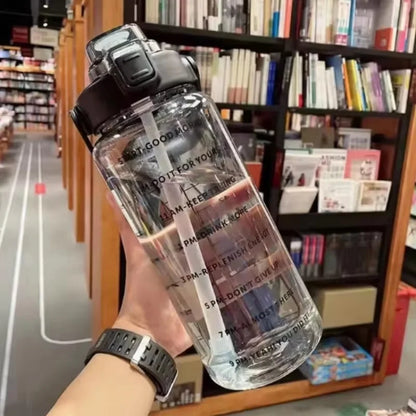 2L Motivational Water Bottle
