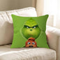 Merry Grinchmas Throw Pillow