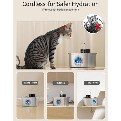 Stainless Pet Water Fountain