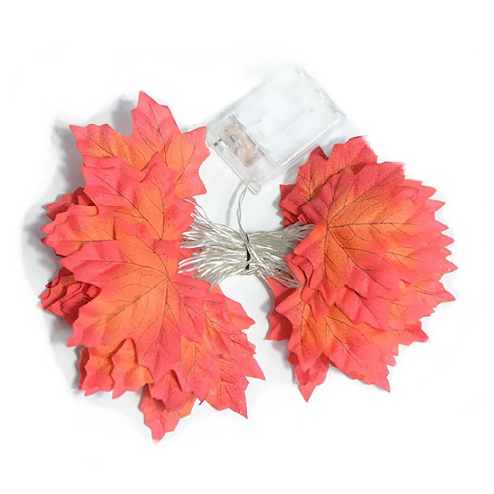 Maple Leaf String Lights